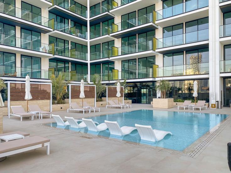 Dubai Al Barsha South Fourth의 Mu'allaqat Boulevard (1357359P)에 위치한 스튜디오 풀퍼니시드 아파트 – 사진 1장