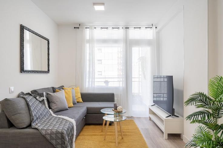 Building Calle de Cebreros - for-you-rentals - 1264318 - MAD adresindeki bir dairede modern mobilyalarla zarif bir şekilde tasarlanmış oturma odası Latina, Madrid