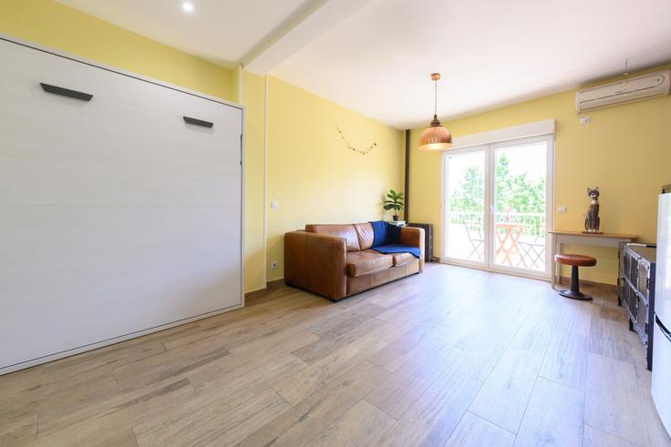 Moncloa - Aravaca, Madrid에 위치한 Building Calle de Aniceto Marinas - for-you-rentals - 1264463 - MAD 아파트의 세련된 인테리어가 돋보이는 거실