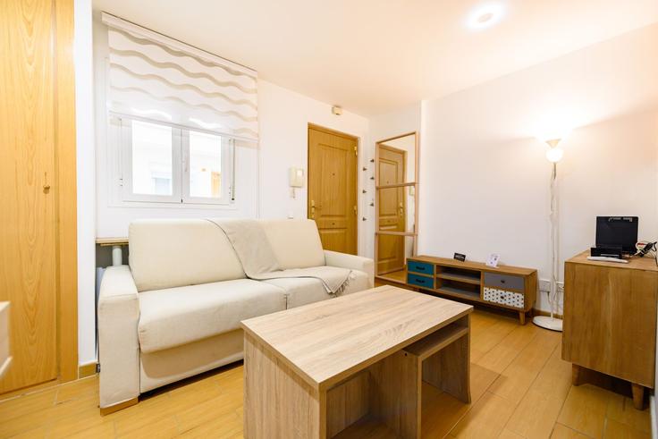 Centro, Madrid에 위치한 Building Paseo del Prado - for-you-rentals - 1537690 유닛의 세련된 인테리어가 돋보이는 거실