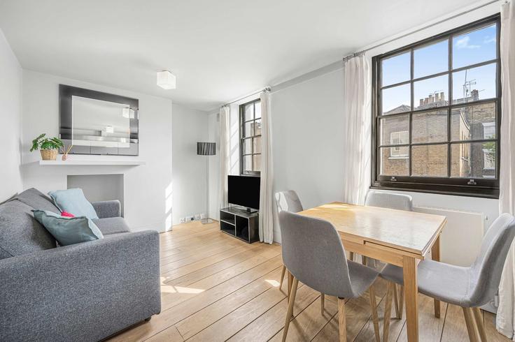 Goodge Streetにある1件の寝室・家具付きアパート（1257394P、City of Westminster、London）写真 1枚