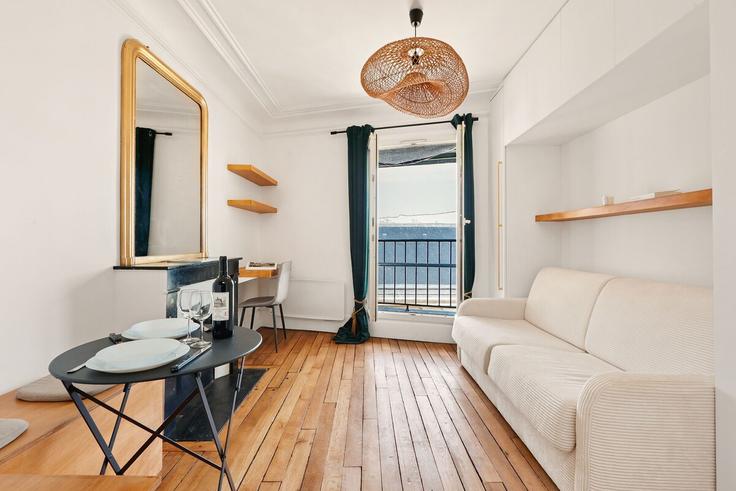 Elegante sala de estar con mobiliario moderno en un apartamento en Building Rue du Cardinal Lemoine - full-concierge - 1588362 en 5th arrondissement, Paris Elegante sala de estar con mobiliario moderno en un apartamento en Building Rue du Cardinal Lemoine - full-concierge - 1588362 en 5th arrondissement, Paris