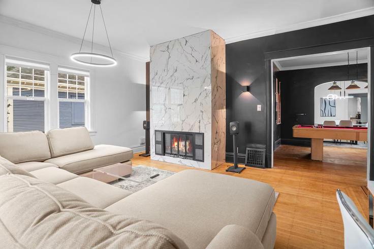 Minneapolis, Minneapolis에 위치한 Building West 31st Street - furnished-mn - 1292856 - MSP 아파트의 세련된 인테리어가 돋보이는 거실