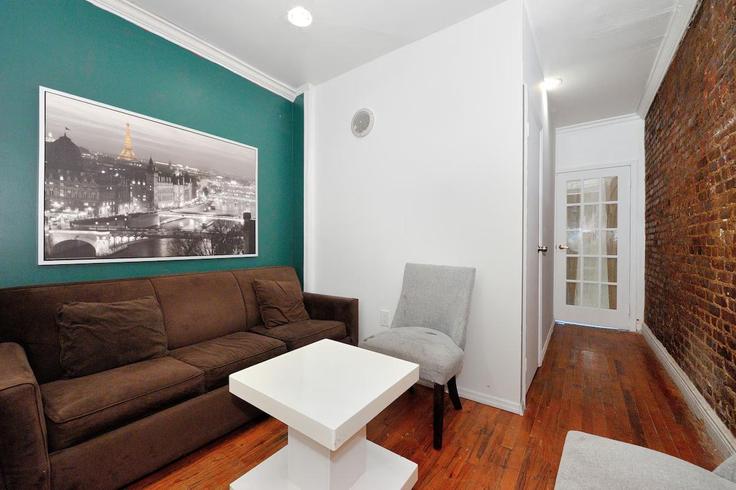 Manhattan, New York에 위치한 Building West 41st Street - furnishedhabitat - 1323977 아파트의 세련된 인테리어가 돋보이는 거실