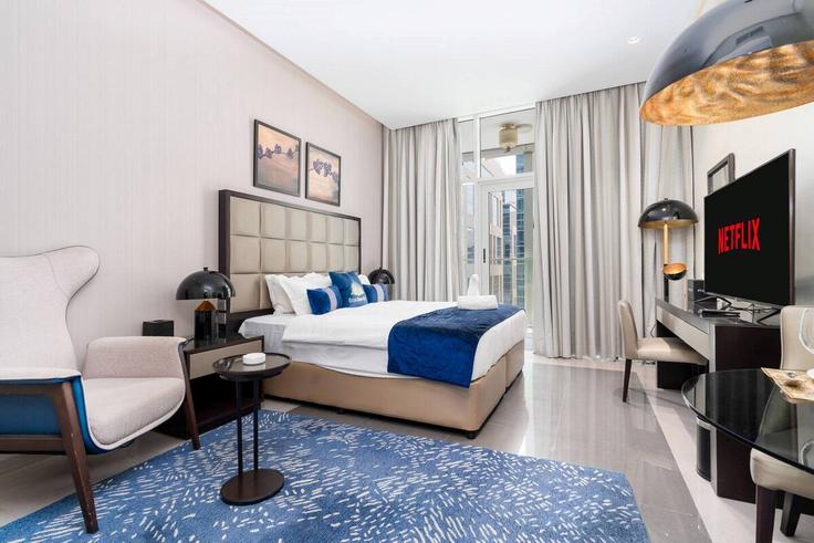 Apartamento estúdio mobiliado em Marasi Dr 1345978P, Business Bay, Dubai, foto 1