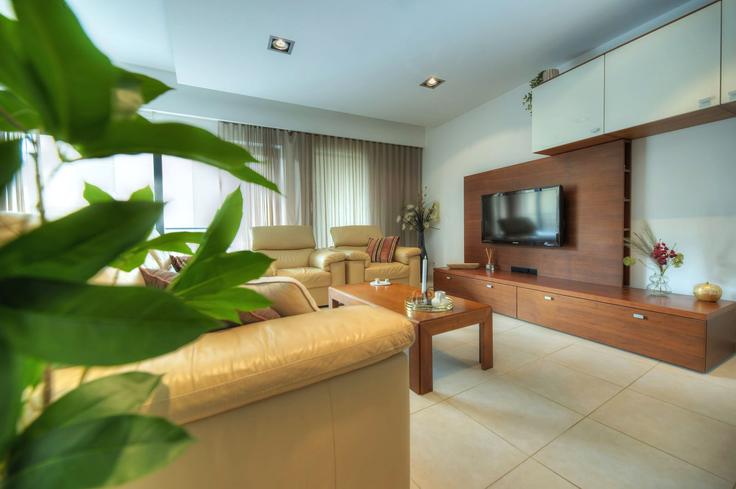 Salle de séjour élégante avec mobilier moderne dans un appartement à Building Triq Ivo Muscat Azzopardi - gobnb-ltd - 1329191 à St. Julian's, St. Julian's