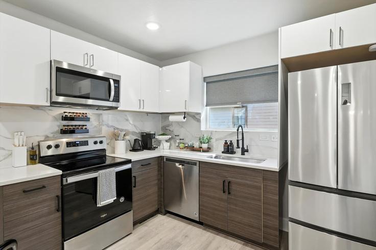 Dallas, Dallas에 위치한 Building San Jacinto Street - goldnest - 1284701 - DFW의 프리미엄 아파트에서 만나는 세련되고 기능적인 최고급 주방