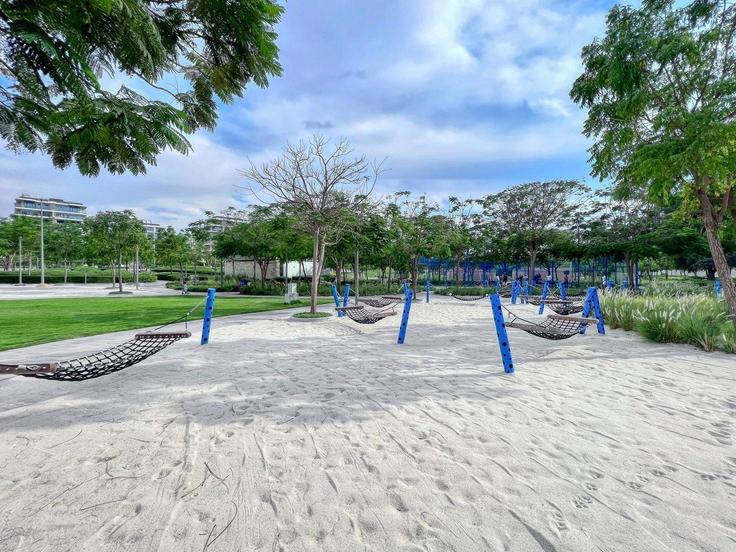 Dubai Dubai Hills Estate에 위치한 Tariaq Bedon Esm 1386947P의 1침실 가구 완비 유닛, 사진 1