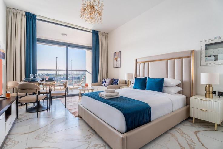 Dubai Al Warqa에 위치한 Ras Al Khor Road 1502271P의 가구가 완비된 스튜디오 유닛, 사진 1