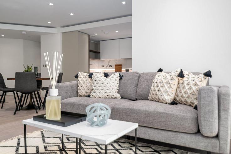 City of Westminster, London에 위치한 Building Harrow Road - guestready-uk - 1311650 - LON 아파트의 세련된 인테리어가 돋보이는 거실 City of Westminster, London에 위치한 Building Harrow Road - guestready-uk - 1311650 - LON 아파트의 세련된 인테리어가 돋보이는 거실