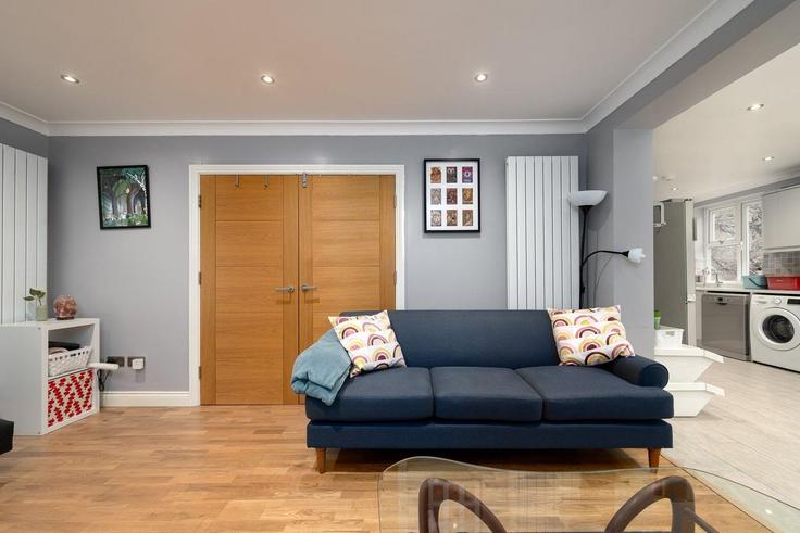 London Borough of Camden, London에 위치한 Building Dobson Close - guestready-uk - 1303192 - LON 아파트의 세련된 인테리어가 돋보이는 거실