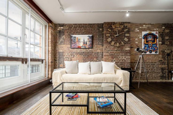 London Borough of Southwark, London에 위치한 Building Tower Bridge Road - guestready-uk - 1303209 - LON 아파트의 세련된 인테리어가 돋보이는 거실