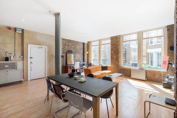 London Borough of Hackney, London에 위치한 Building Great Eastern Street - guestready-uk - 1311664 - LON 아파트의 세련된 인테리어가 돋보이는 거실 London Borough of Hackney, London에 위치한 Building Great Eastern Street - guestready-uk - 1311664 - LON 아파트의 세련된 인테리어가 돋보이는 거실