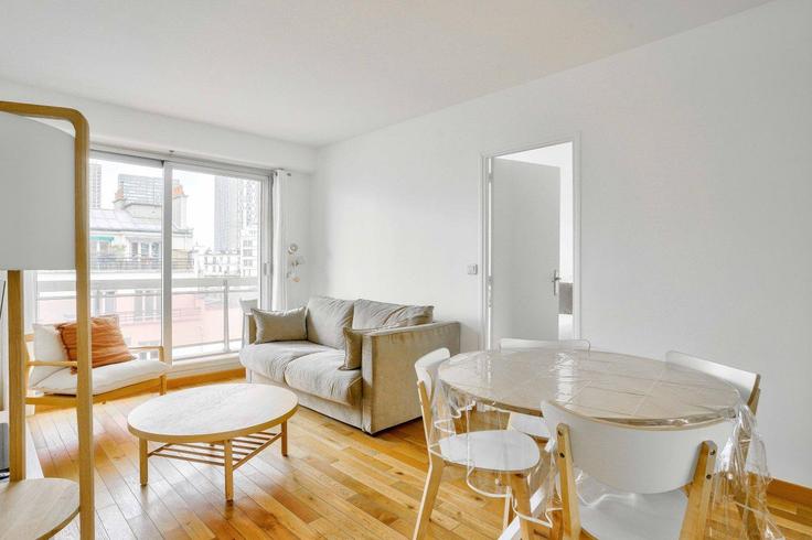 1 apartamento de un dormitorio amueblado en Rue Saint Charles 1252706P , 15th arrondissement, Paris, foto 1