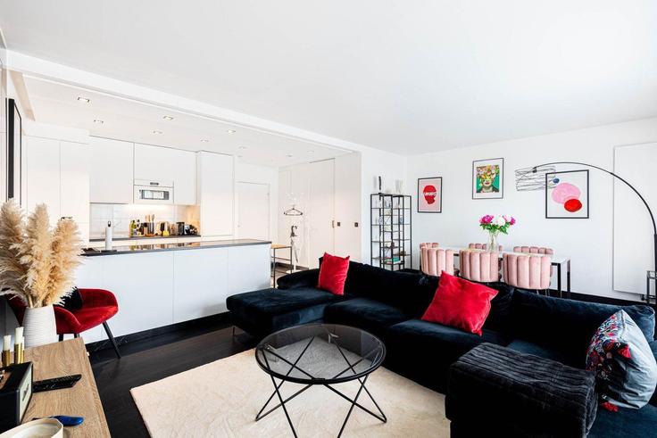 1 chambre appartement meublé à Avenue de Lamballe 1252737P , 16th arrondissement, Paris, photo 1