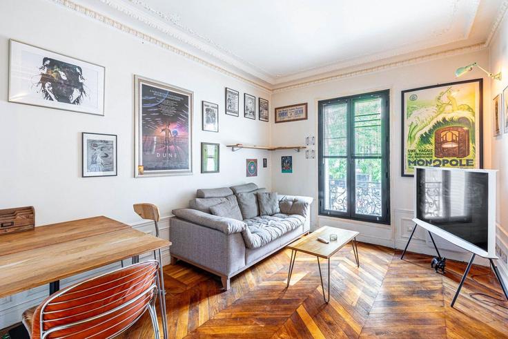 1 apartamento de un dormitorio amueblado en Rue de la Convention 1252731P , 15th arrondissement, Paris, foto 1