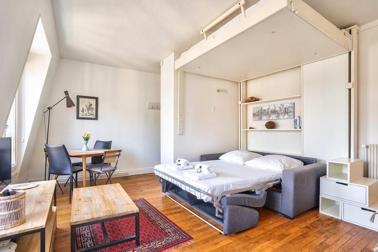 Studio furnished apartment in Rue Marguerite Boucicaut 1229023P, 15th arrondissement, Paris, photo 1