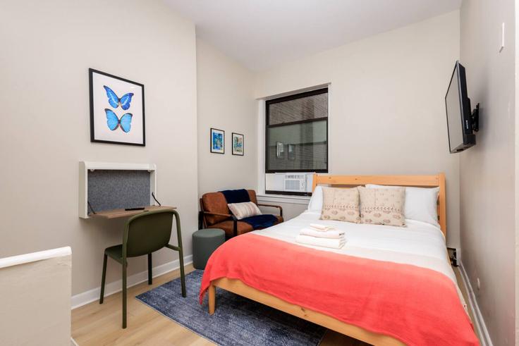 Saint Botolph Streetにあるのスタジオ・家具付きアパート（1363408P、Boston、Boston）写真 1枚