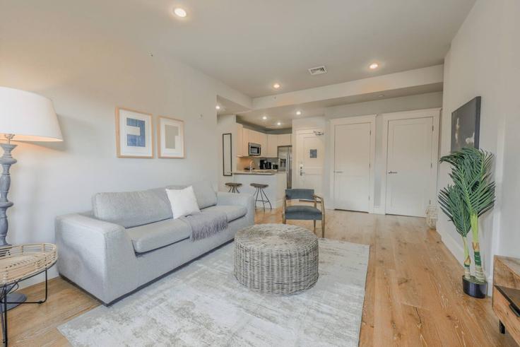 Boston, Boston에 위치한 Building Newbury Street - healinghomesofboston - 1541051 유닛의 세련된 인테리어가 돋보이는 거실