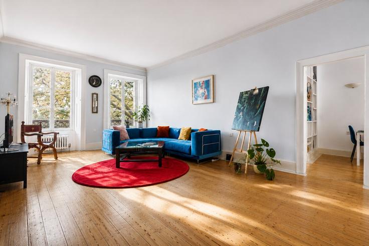 Elegante sala de estar con mobiliario moderno en un apartamento en Building Westbourne Terrace - heaven-host-limited - 1603624 en City of Westminster, London Elegante sala de estar con mobiliario moderno en un apartamento en Building Westbourne Terrace - heaven-host-limited - 1603624 en City of Westminster, London