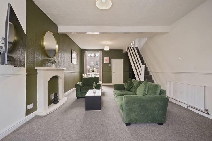 Cleethorpes, Cleethorpes에 위치한 Building Tiverton Street - high-demand-hideaways-ltd - 1598562 유닛의 세련된 인테리어가 돋보이는 거실 Cleethorpes, Cleethorpes에 위치한 Building Tiverton Street - high-demand-hideaways-ltd - 1598562 유닛의 세련된 인테리어가 돋보이는 거실