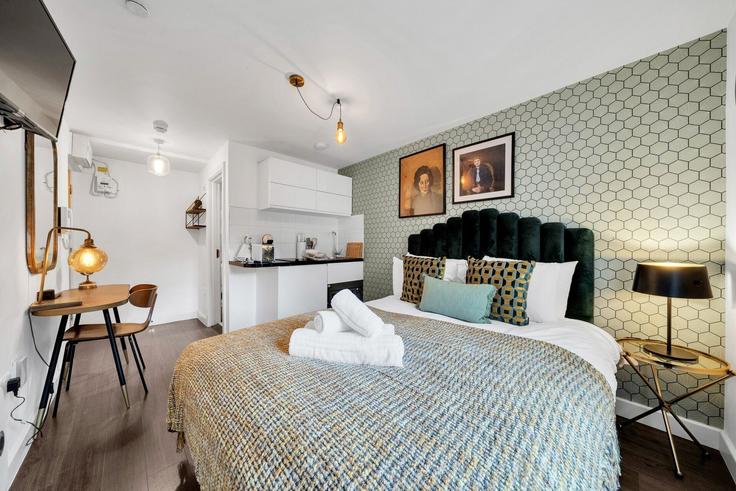 1 apartamento de un dormitorio amueblado en Saint John Street 1466779P , London Borough of Islington, London, foto 1 1 apartamento de un dormitorio amueblado en Saint John Street 1466779P , London Borough of Islington, London, foto 1