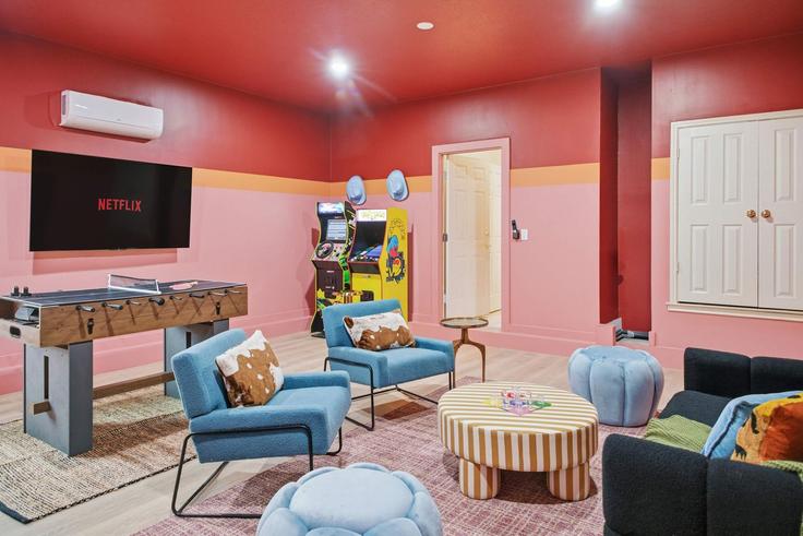 San Antonio, San Antonio에 위치한 Building Chittim Trail Drive - hometeam - 1464603 유닛의 세련된 인테리어가 돋보이는 거실