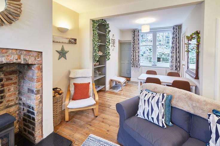 Scarborough District, Scarborough에 위치한 Building Paradise - hostandstay - 1221521 유닛의 세련된 인테리어가 돋보이는 거실