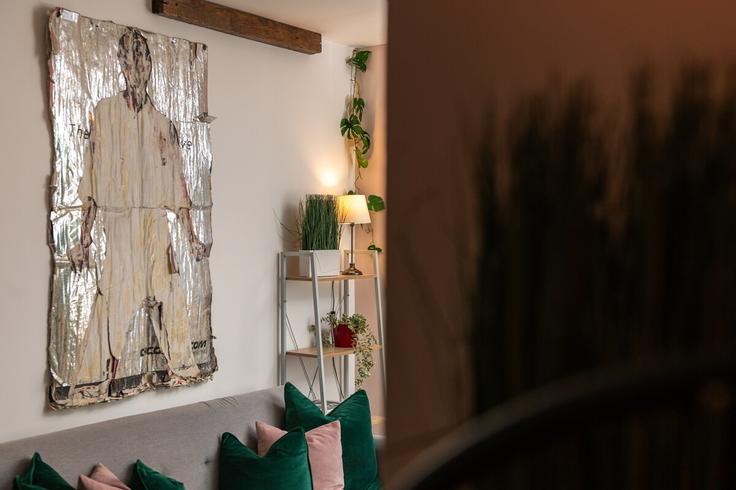 London Borough of Tower Hamlets, London에 위치한 Building New Goulston Street - hostarahomes - 1059083 - LON 유닛의 세련된 인테리어가 돋보이는 거실