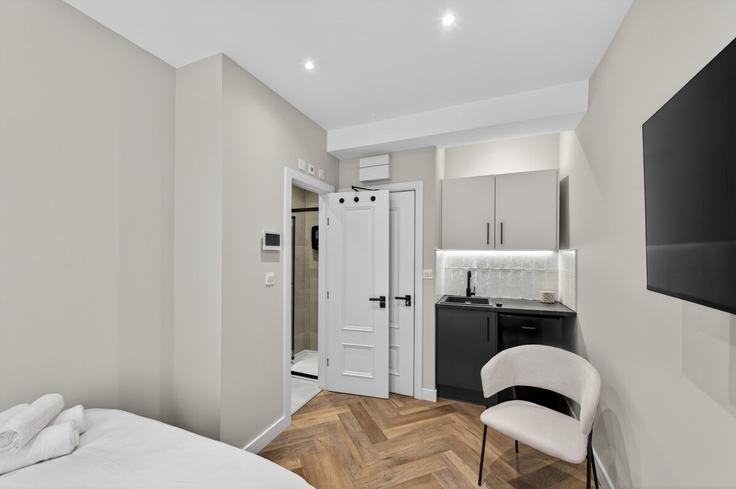 1 quarto mobiliado em apartamentos em Baron's Court Road 1550732P, London Borough of Hammersmith and Fulham, London, foto 1