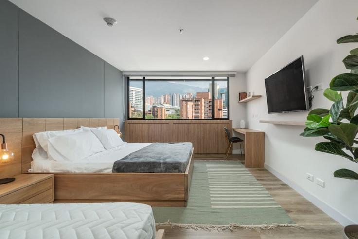 MedellínEl Poblado의 Carrera 47(1326883P)에 위치한 1베드룸 풀퍼니시드 아파트 - 사진1 MedellínEl Poblado의 Carrera 47(1326883P)에 위치한 1베드룸 풀퍼니시드 아파트 - 사진1