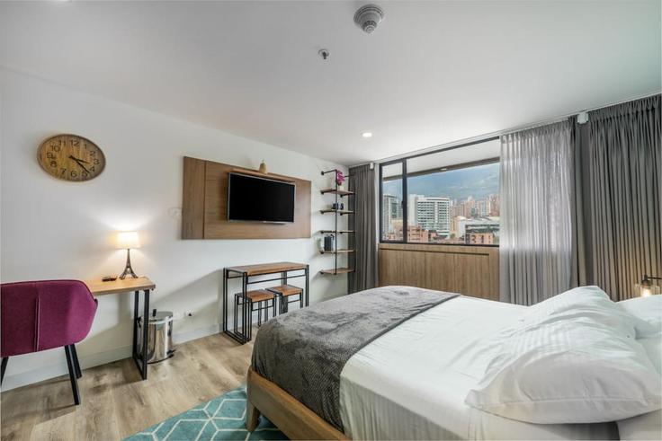 MedellínEl Poblado의 Calle 10 Sur(1326904P)에 위치한 1베드룸 풀퍼니시드 아파트 - 사진1 MedellínEl Poblado의 Calle 10 Sur(1326904P)에 위치한 1베드룸 풀퍼니시드 아파트 - 사진1