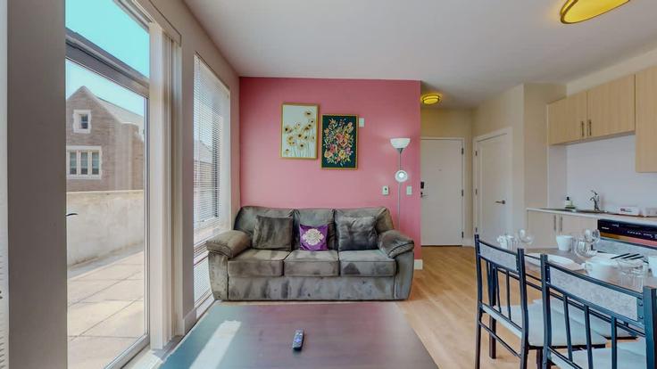 Salle de séjour élégante avec mobilier moderne dans un appartement à Building Bedford Street - ibrar-eclipse - 1501464 à Stamford, Stamford