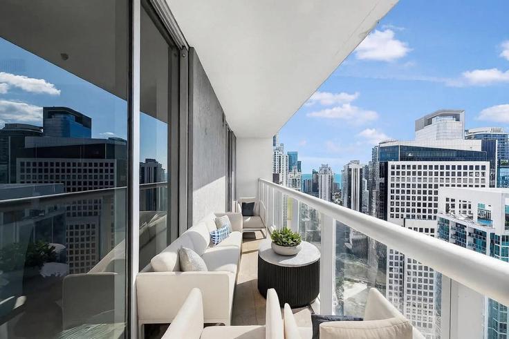 2 chambre appartement meublé à Brickell Avenue 1419542P , Miami, Miami, photo 1