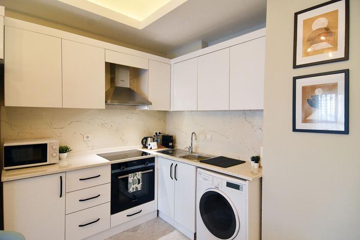 Cuisine fonctionnelle et élégante avec équipement moderne dans un appartement haut de gamme à Building Yavuz Sokak - ipmhomes - 1335794 dans Kağıthane, İstanbul Cuisine fonctionnelle et élégante avec équipement moderne dans un appartement haut de gamme à Building Yavuz Sokak - ipmhomes - 1335794 dans Kağıthane, İstanbul