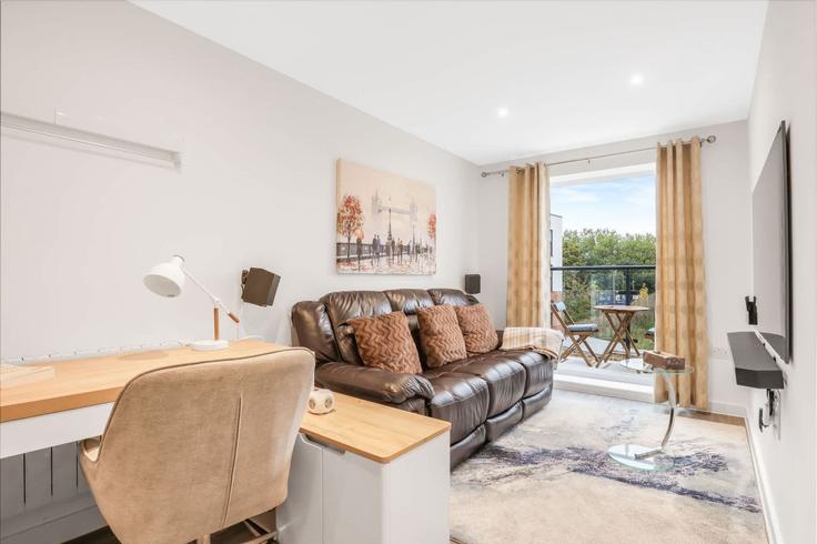 Coventry, Coventry에 위치한 Building Warrington Lane - jay-serene - 1261533 - LON 아파트의 세련된 인테리어가 돋보이는 거실