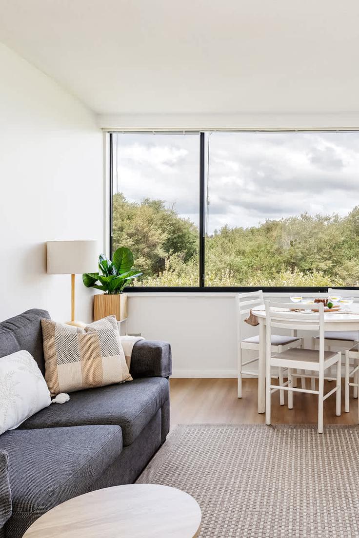 Building Golf Avenue - jennys-retreats - 1284989 - AUS adresindeki bir dairede modern mobilyalarla zarif bir şekilde tasarlanmış oturma odası Mona Vale, Sydney Building Golf Avenue - jennys-retreats - 1284989 - AUS adresindeki bir dairede modern mobilyalarla zarif bir şekilde tasarlanmış oturma odası Mona Vale, Sydney