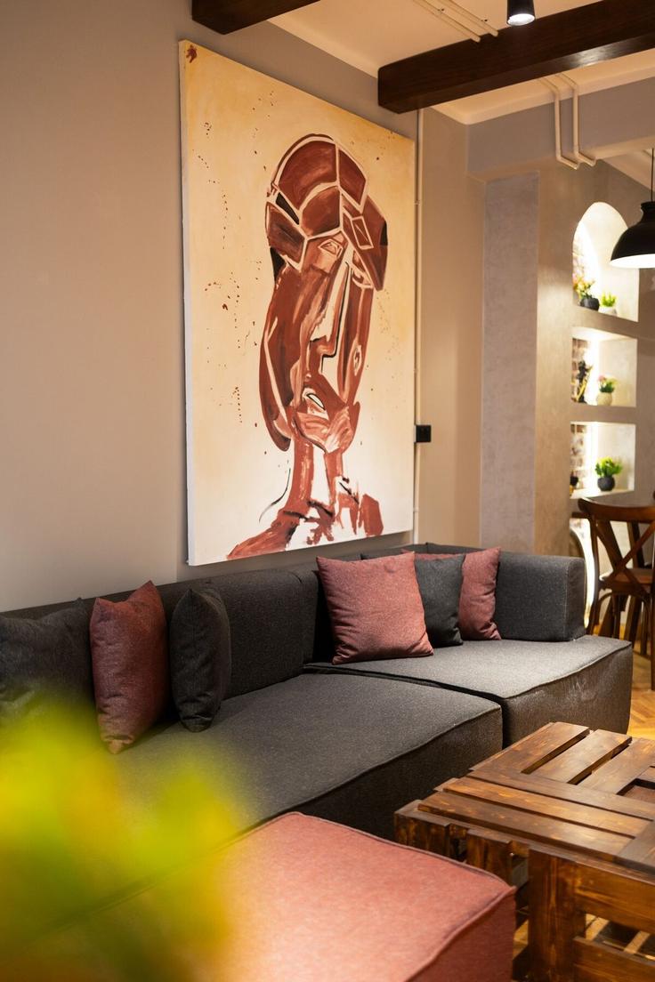 Elegant gestaltetes Wohnzimmer mit moderner Einrichtung in einer Wohnung im Building Egypt - jolie-havens - 1404991 in El Sayeda Zeinab, Cairo