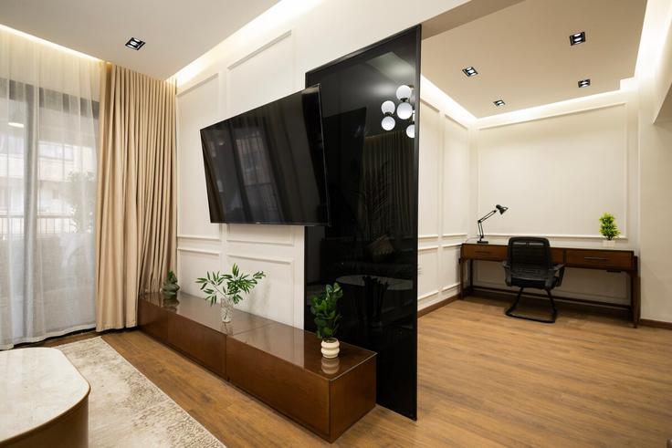 Elegante sala de estar con mobiliario moderno en un apartamento en Building عبد اللطيف المكباتي - jolie-havens - 1439452 en El Nozha, Cairo Elegante sala de estar con mobiliario moderno en un apartamento en Building عبد اللطيف المكباتي - jolie-havens - 1439452 en El Nozha, Cairo