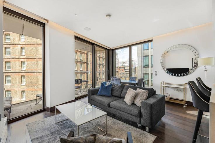 City of Westminster, London에 위치한 Building Victoria Street - kenton-hostaway - 1581368 유닛의 세련된 인테리어가 돋보이는 거실