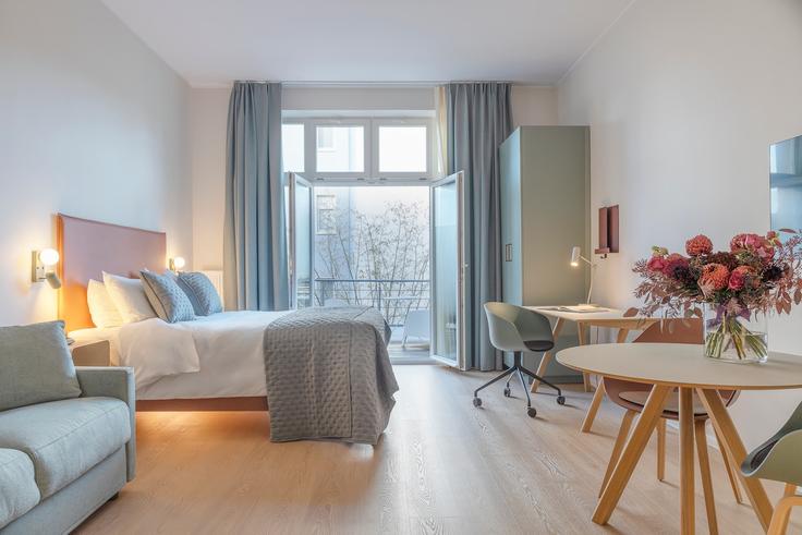 1 chambre appartement meublé à Rue Albert Ier 1580651P , Luxembourg, Luxembourg, photo 1
