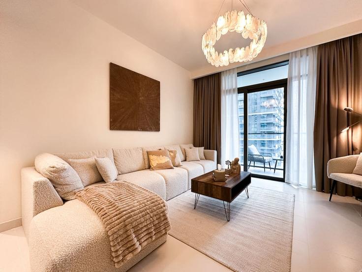 1 chambre appartement meublé à Tariaq Bedon Esm 1261300P , Marsa Dubai, Dubai, photo 1
