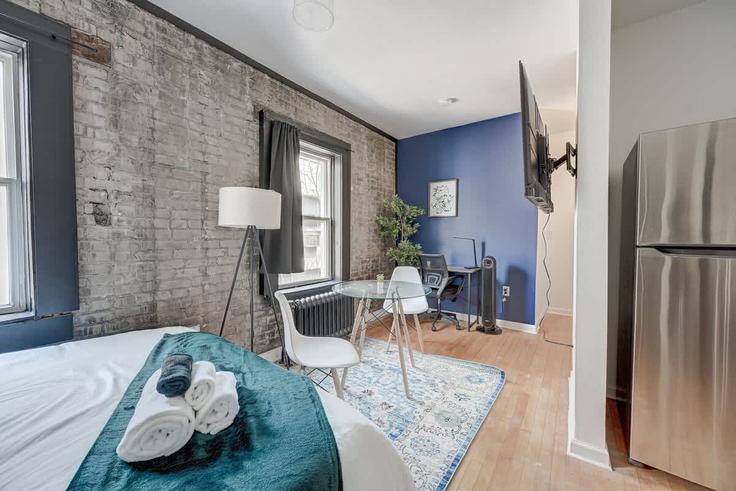 North Prospect Avenueにあるのスタジオ・家具付きアパート（1263107P、Milwaukee、Milwaukee）写真 1枚