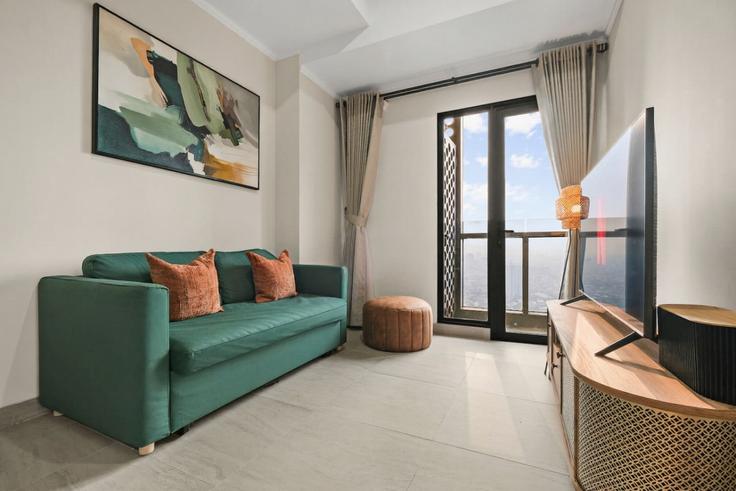 Curated visual reference: Gallery Detail: Furnished 3 Bedroom Apartments For Rent In North Jakarta City
