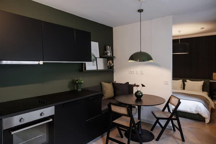 Vienna, Vienna에 위치한 Building Wallensteinstraße - kpa-immobilien-gmbh - 1255956 - VIE의 프리미엄 아파트에서 만나는 세련되고 기능적인 최고급 주방