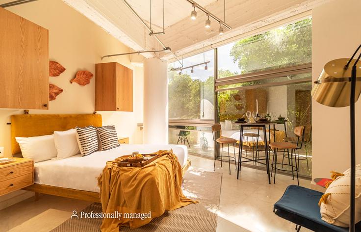 1 möblierte Einzimmerwohnung in Avenida Insurgentes Sur 1022746P , Roma Norte, Mexico City, Foto 1