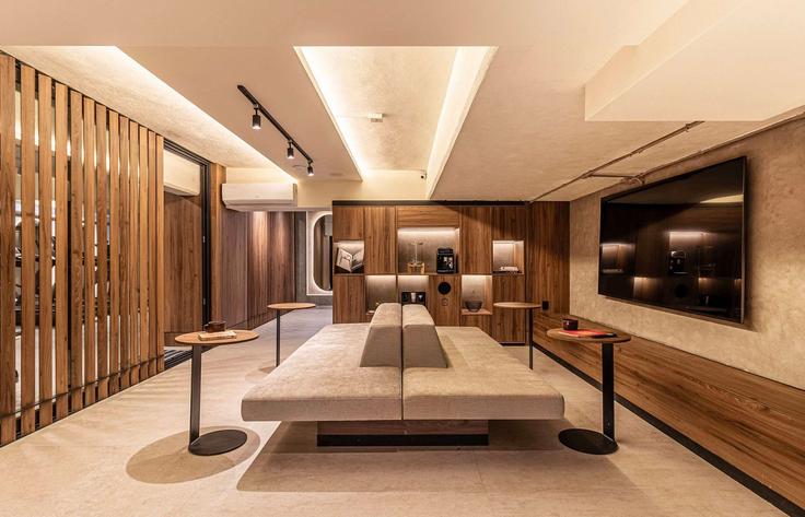 Mexico City, Mexico City에 위치한 Building Tonalá - kukun - 1022757 - MEX 아파트의 세련된 인테리어가 돋보이는 거실 Mexico City, Mexico City에 위치한 Building Tonalá - kukun - 1022757 - MEX 아파트의 세련된 인테리어가 돋보이는 거실