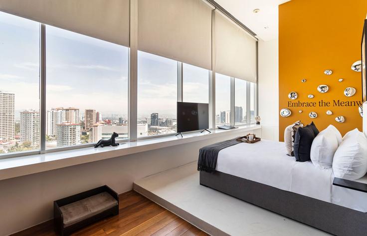 1 bedroom furnished apartment in Juan Salvador Agraz 1022766P, Mexico City, Mexico City, photo 1