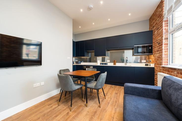 London Borough of Islington,London의 Building Upper Street - lb73-management - 1330216 아파트에 마련된 스타일리시한 다이닝 공간