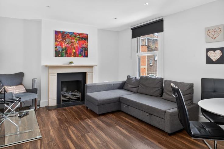 Building Spring Street - lb73-management - 1604836 adresindeki bir dairede modern mobilyalarla zarif bir şekilde tasarlanmış oturma odası City of Westminster, London Building Spring Street - lb73-management - 1604836 adresindeki bir dairede modern mobilyalarla zarif bir şekilde tasarlanmış oturma odası City of Westminster, London